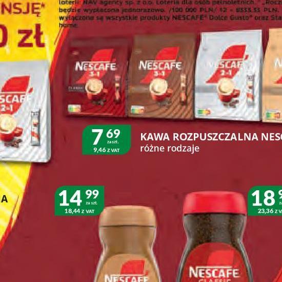 gazetka kawa rozpuszczalna nescafé czas obowiązywania od 05.05.2025 do 01.06.2025